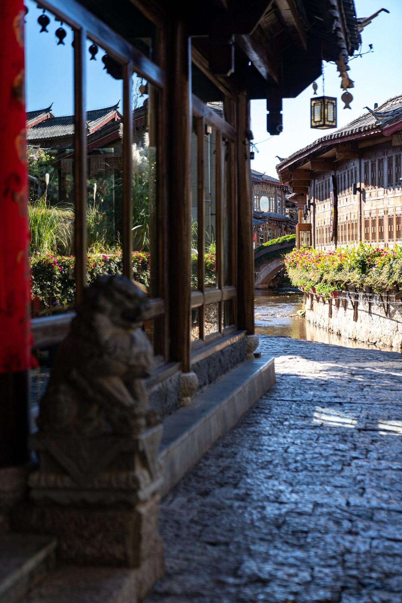 Jun Bo Xuan Boutique Hotel Licsiang Kültér fotó