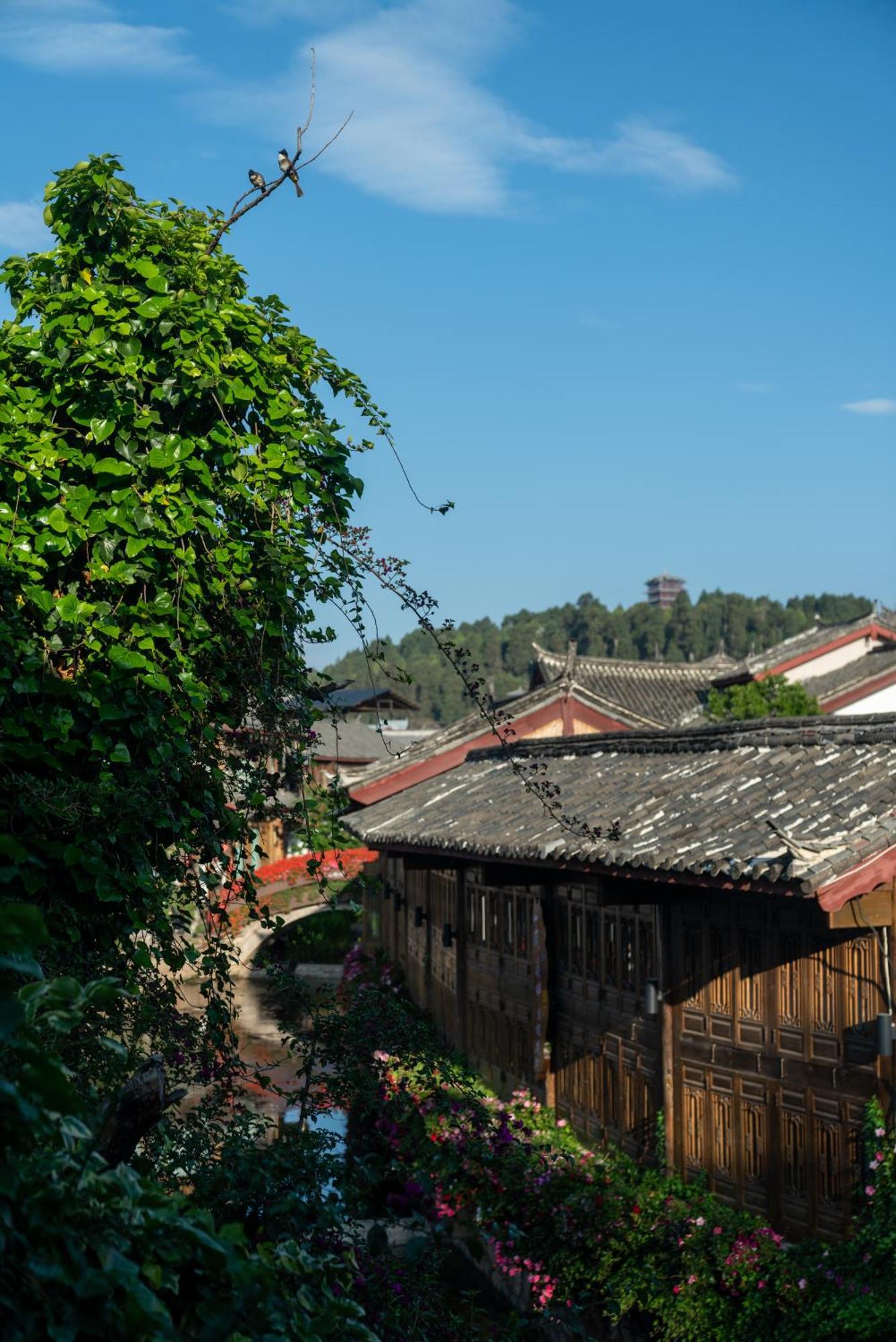 Jun Bo Xuan Boutique Hotel Licsiang Kültér fotó