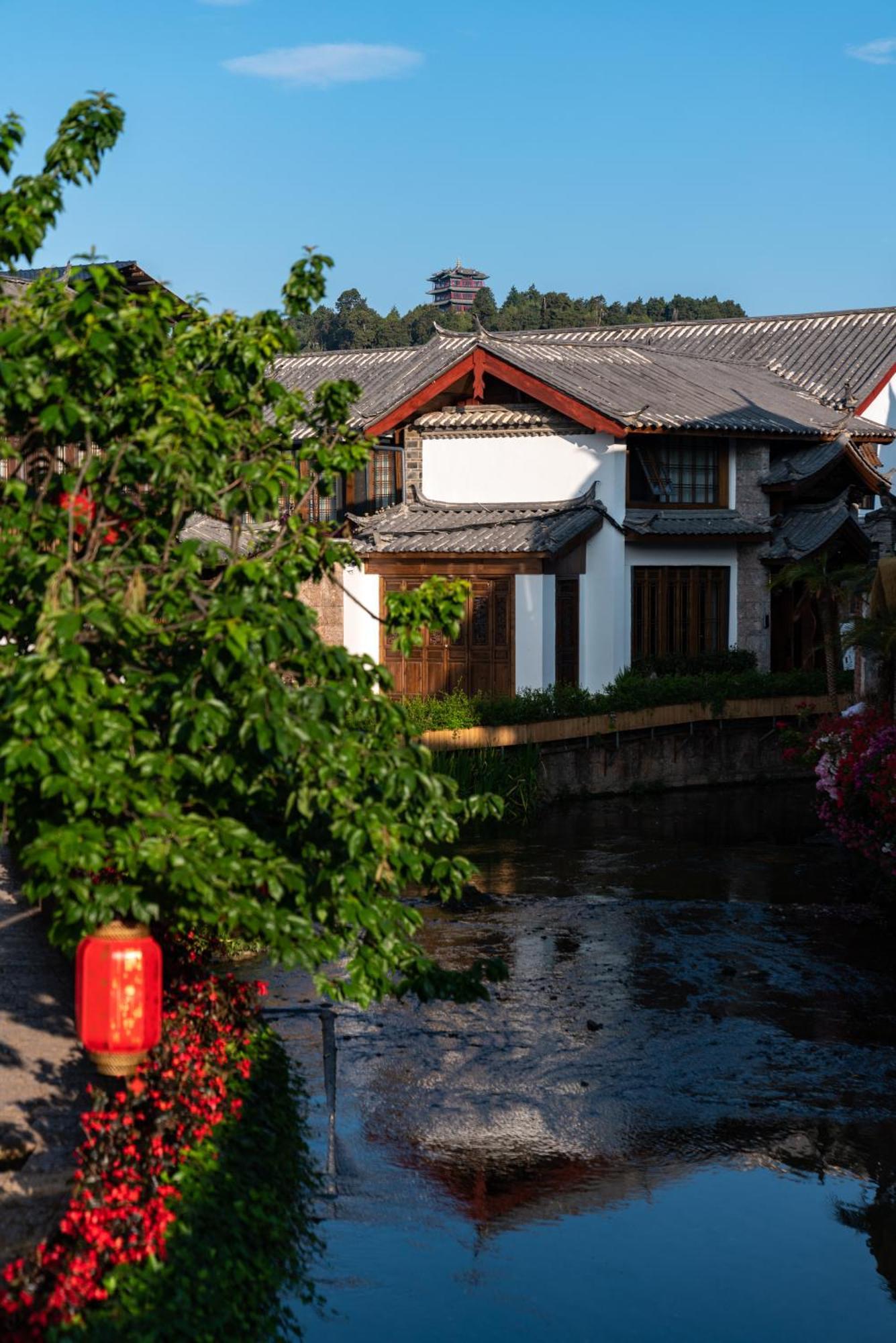 Jun Bo Xuan Boutique Hotel Licsiang Kültér fotó